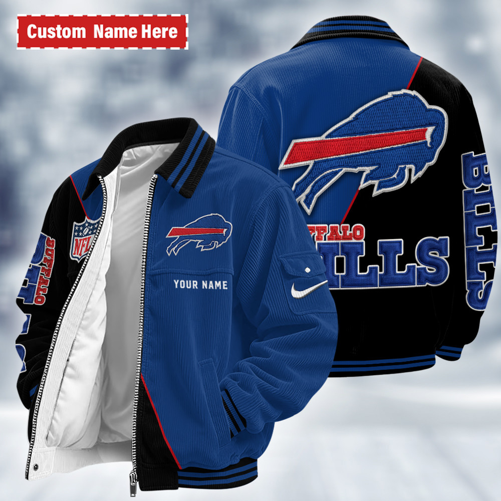 Buffalo Bills Touchdown Classic Varsity Jacket PXJX9K