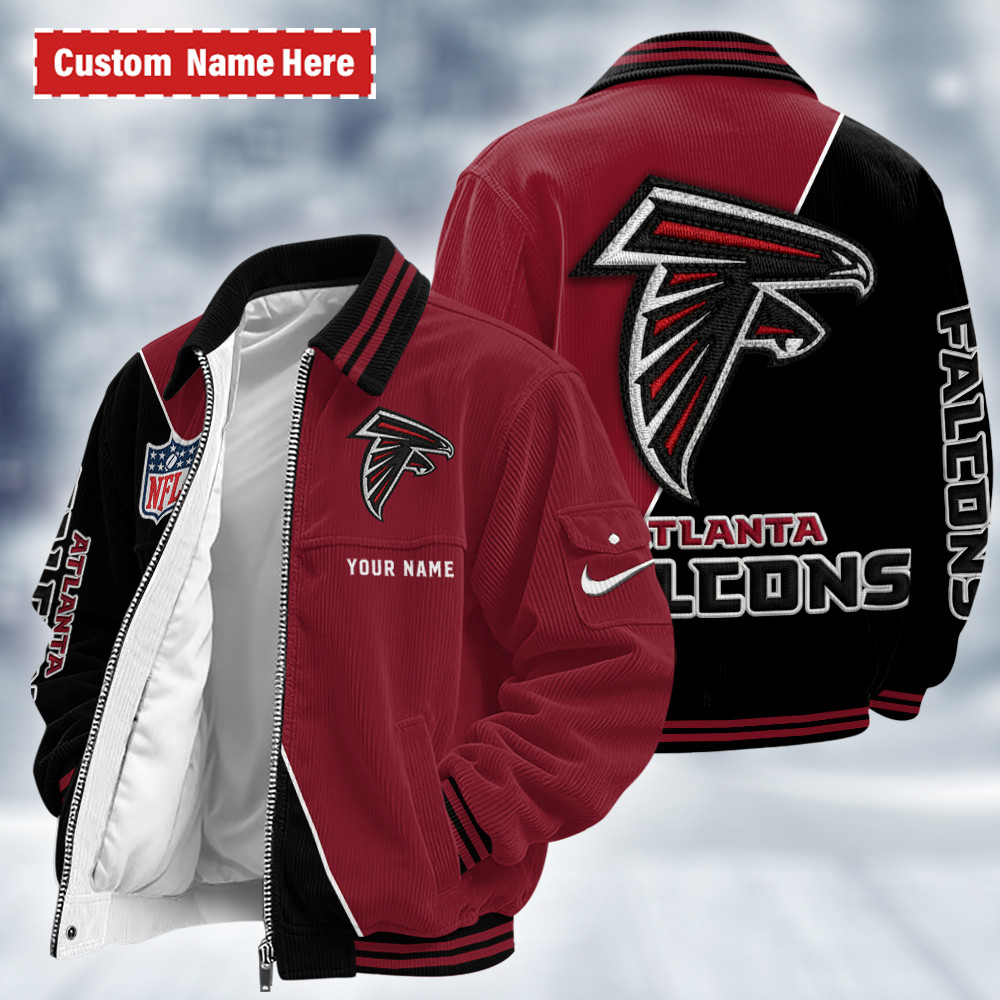 Atlanta Falcons Touchdown Classic Varsity Jacket P8F7J6
