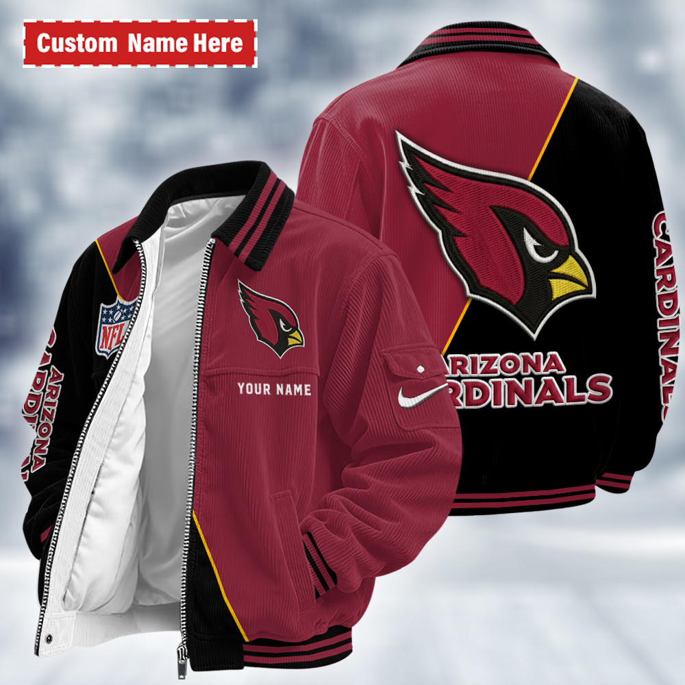 Arizona Cardinals Touchdown Classic Varsity Jacket PSL4Q5