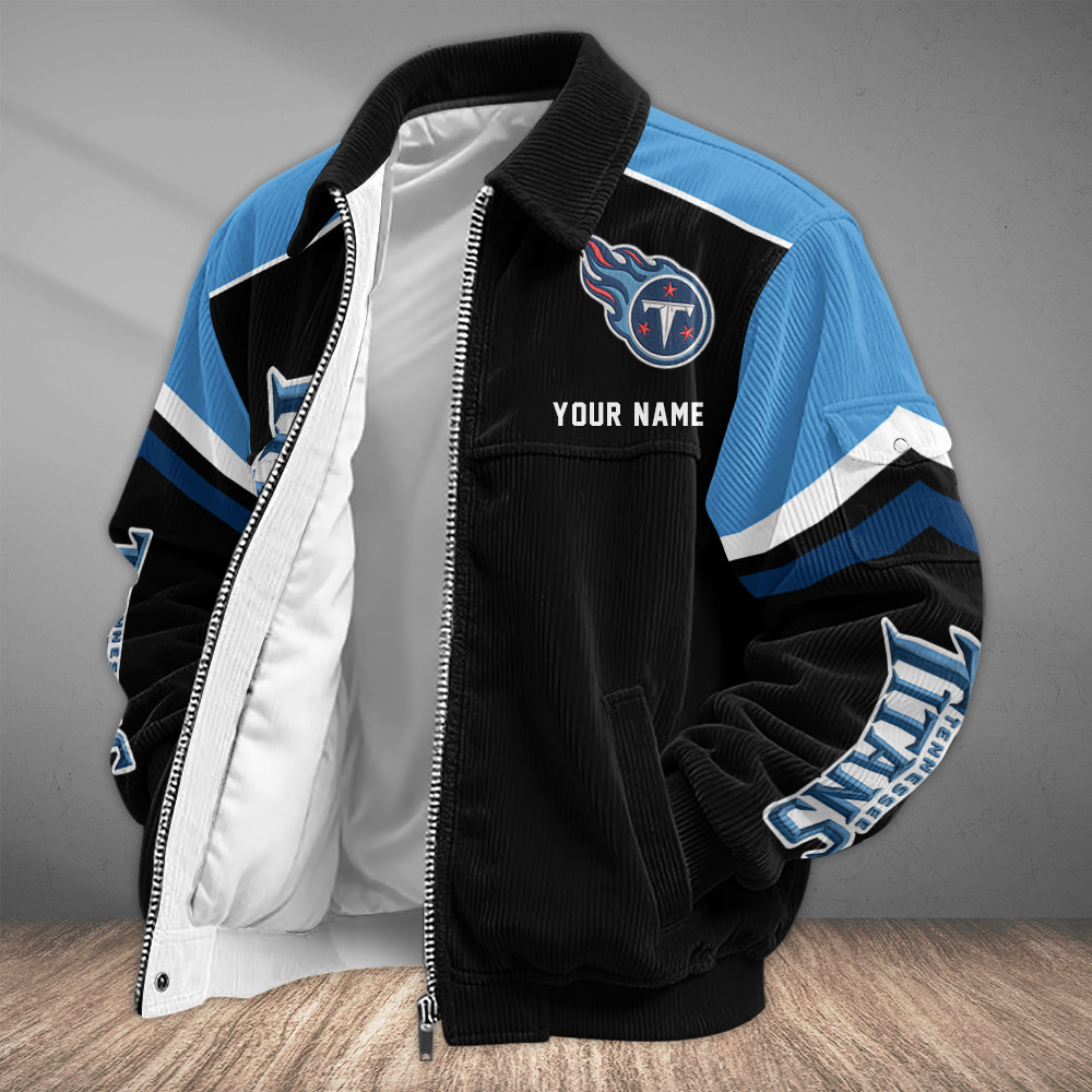 Tennessee Titans Touchdown Classic Varsity Jacket P9WWHU