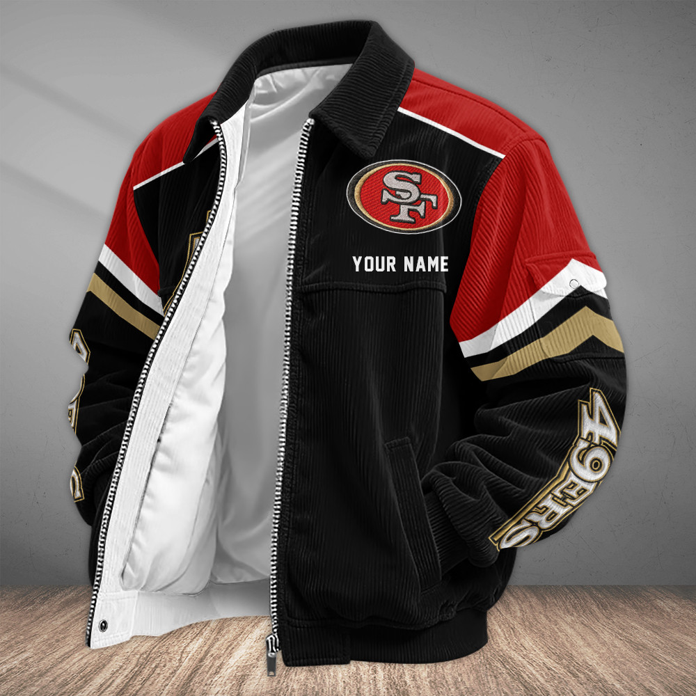 San Francisco 49ers Touchdown Classic Varsity Jacket P7EESH