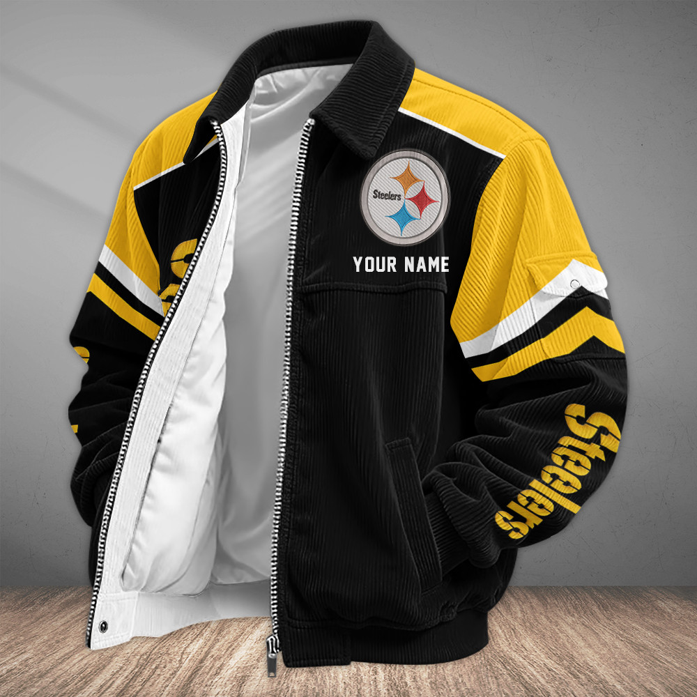 Pittsburgh Steelers Touchdown Classic Varsity Jacket PBWUPJ