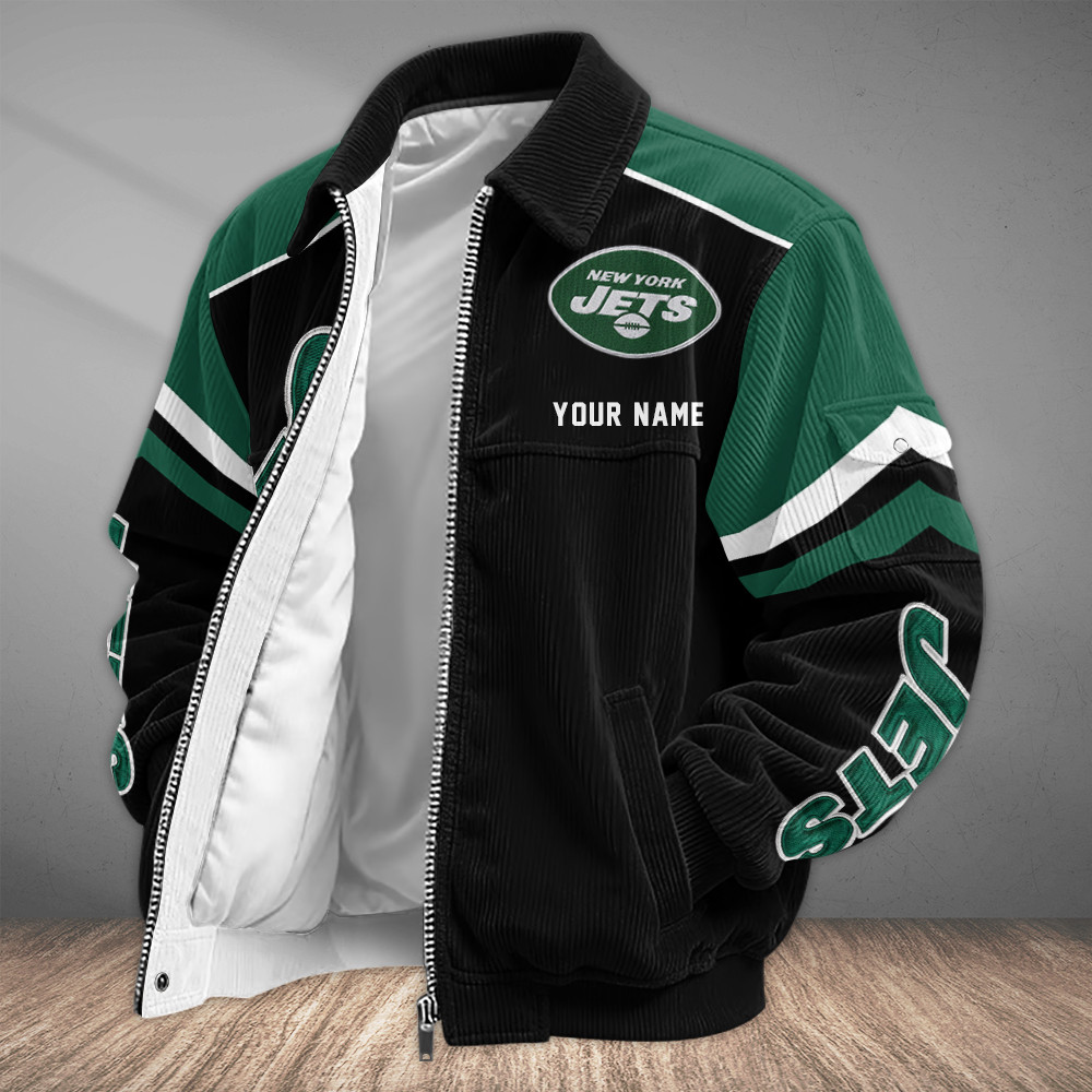 New York Jets Touchdown Classic Varsity Jacket P5N3NL