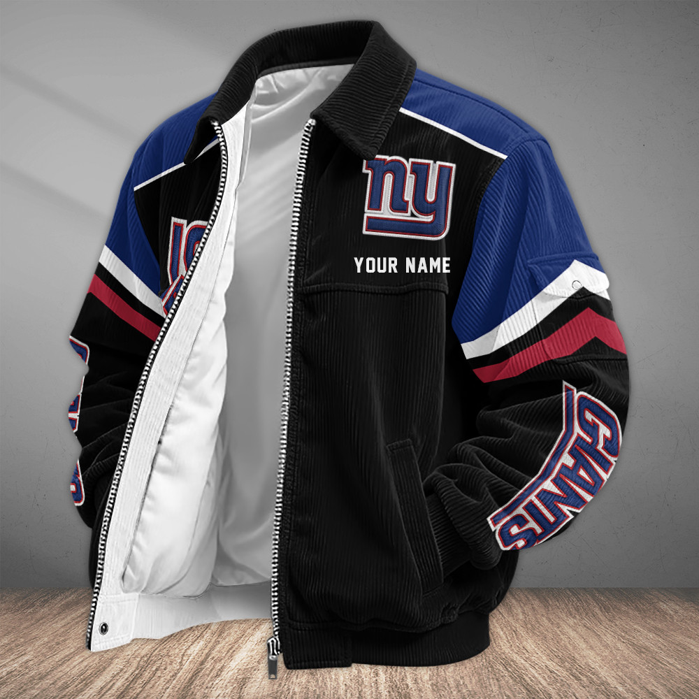 New York Giants Touchdown Classic Varsity Jacket P6DECM