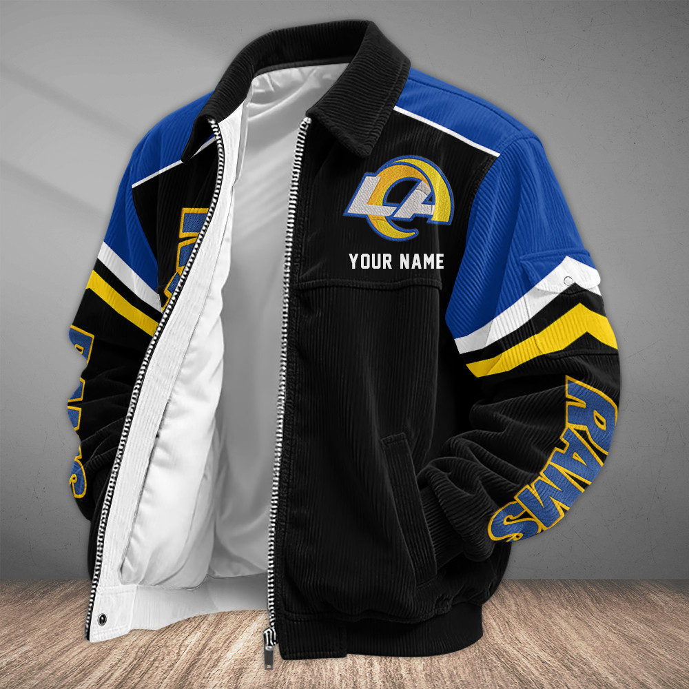 Los Angeles Rams Touchdown Classic Varsity Jacket PHF27J