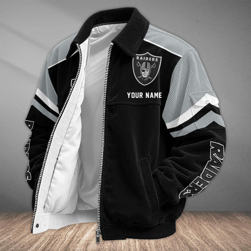 Las Vegas Raiders Touchdown Classic Varsity Jacket PFB7H6