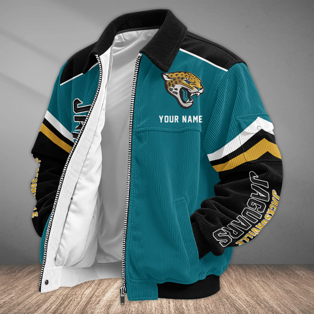 Jacksonville Jaguars Touchdown Classic Varsity Jacket PRWULH