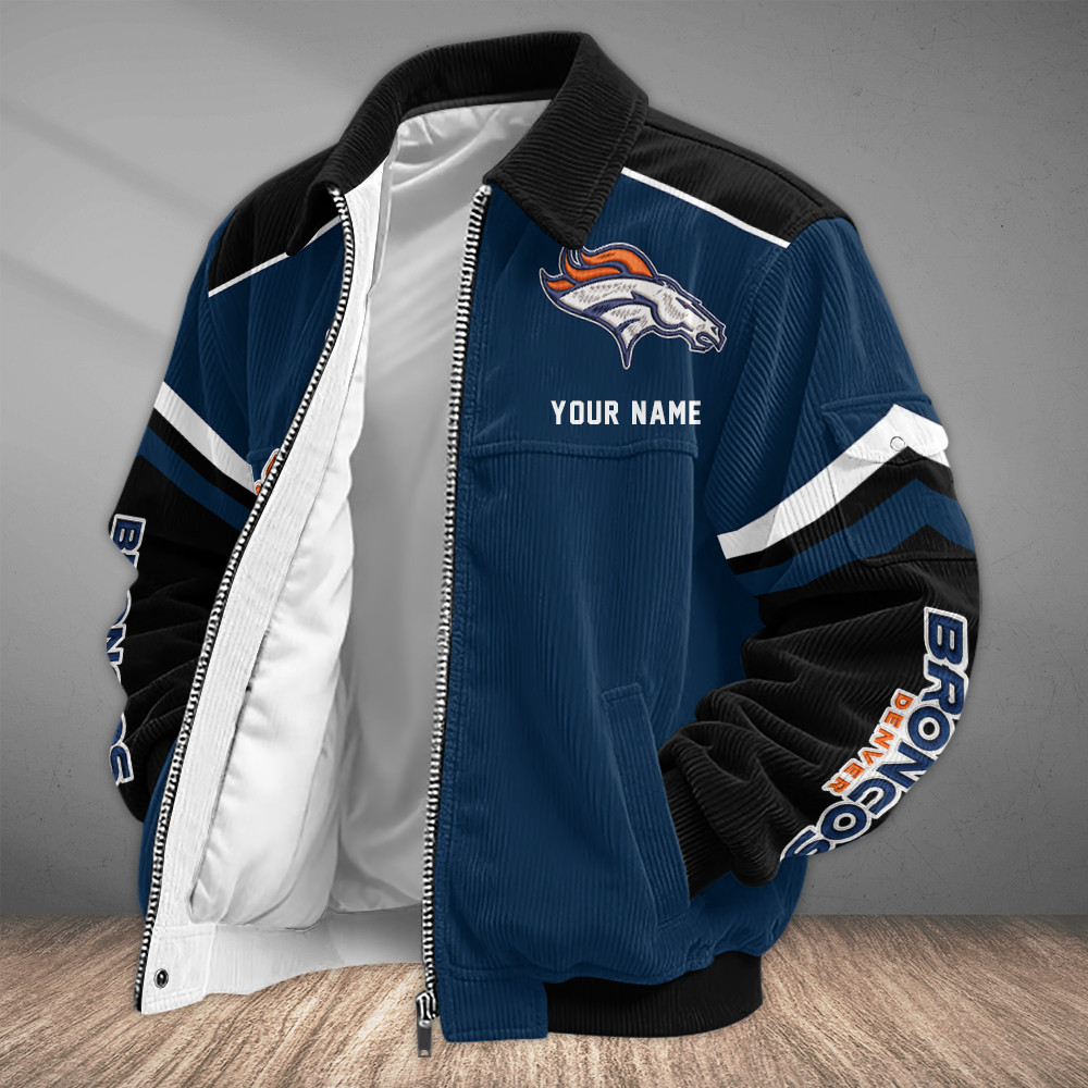 Denver Broncos Touchdown Classic Varsity Jacket PNQNSG