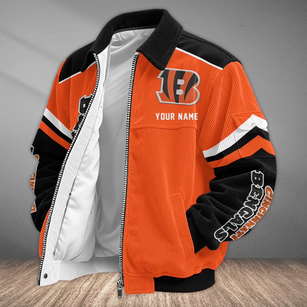 Cincinnati Bengals Touchdown Classic Varsity Jacket PTMNBP
