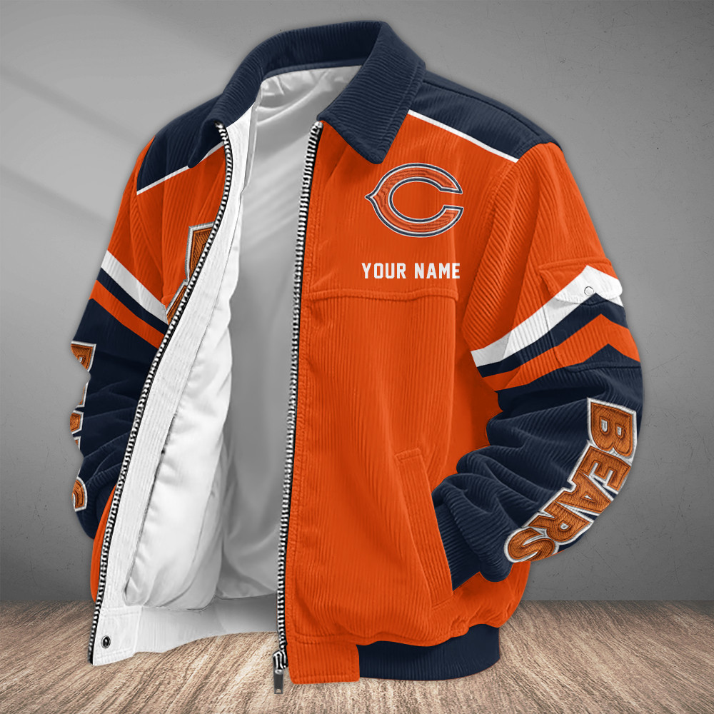 Chicago Bears Touchdown Classic Varsity Jacket PFFMC8