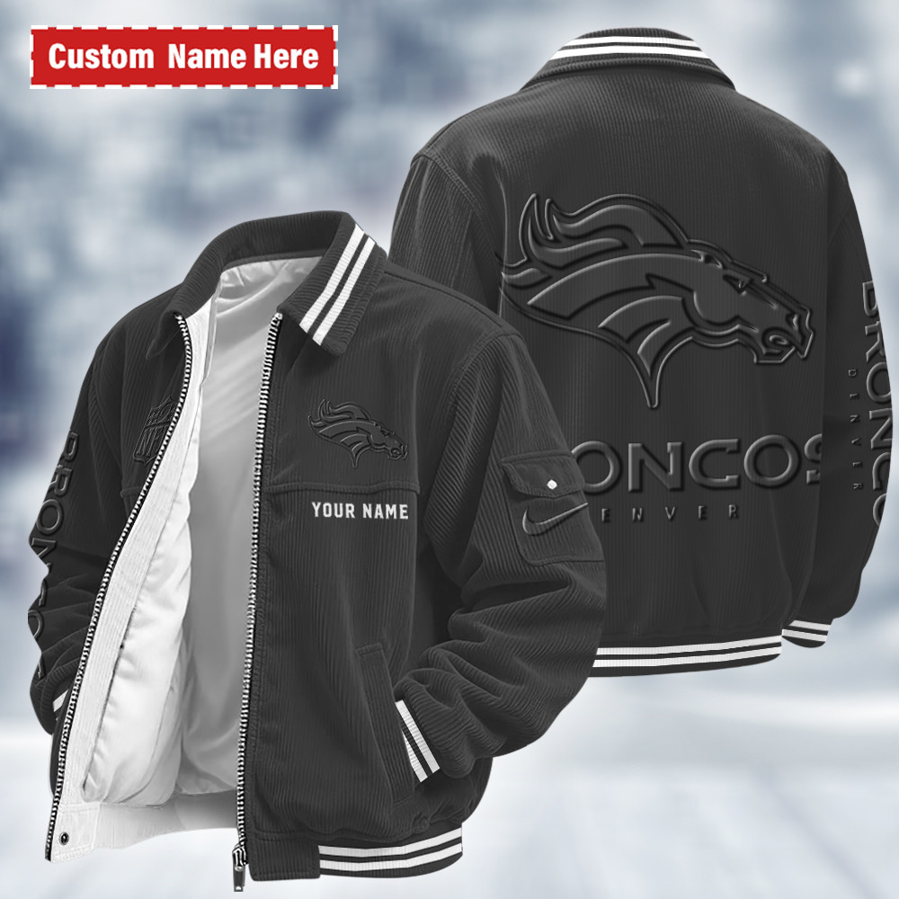 Denver Broncos Touchdown Classic Varsity Jacket PQBBLQ