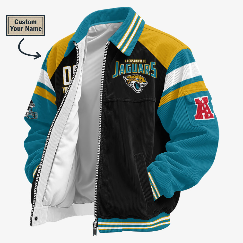 Jacksonville Jaguars Touchdown Classic Varsity Jacket P9QUYT