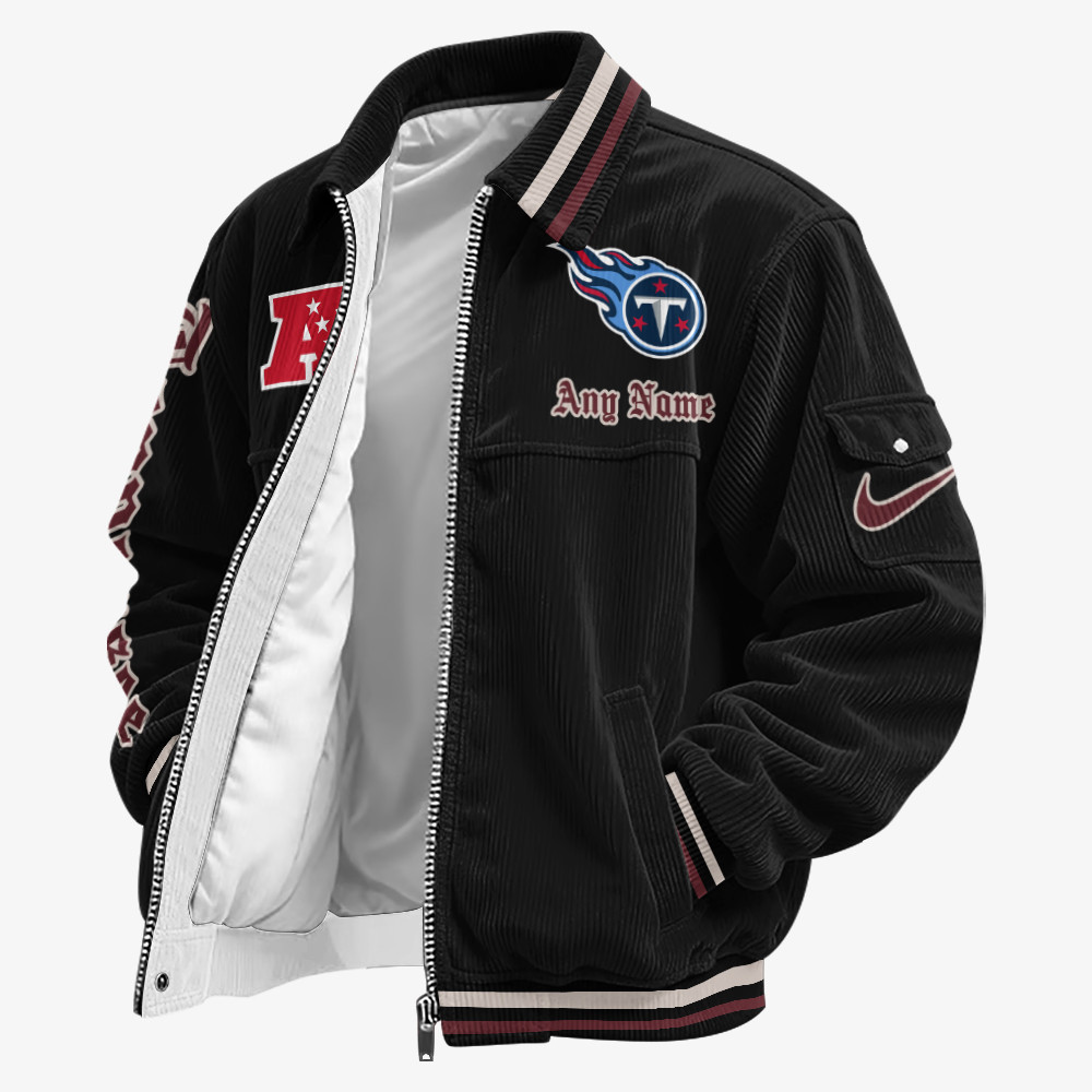 Tennessee Titans Touchdown Classic Varsity Jacket PW3UQ3