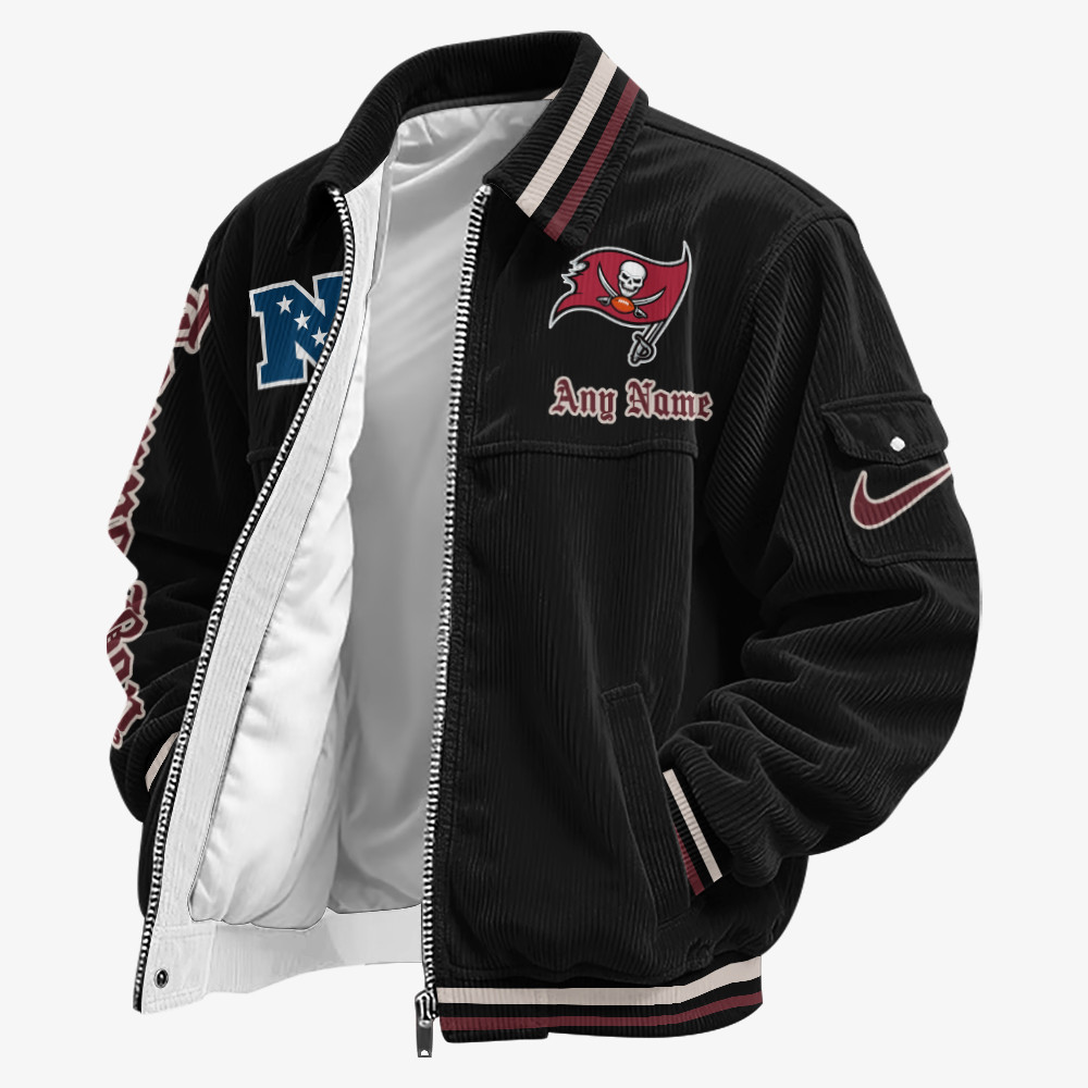 Tampa Bay Buccaneers Touchdown Classic Varsity Jacket PCBAQE