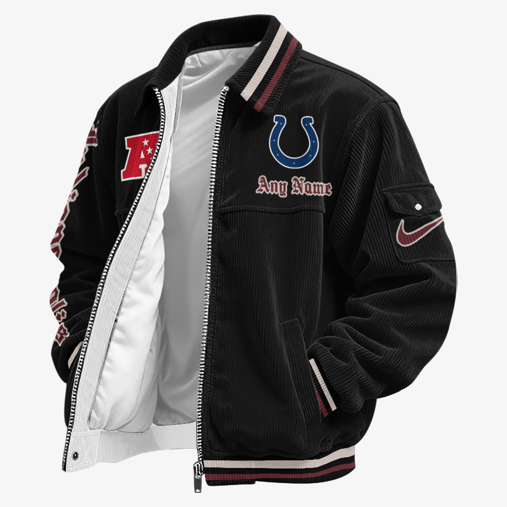 Indianapolis Colts Touchdown Classic Varsity Jacket PMLQYE