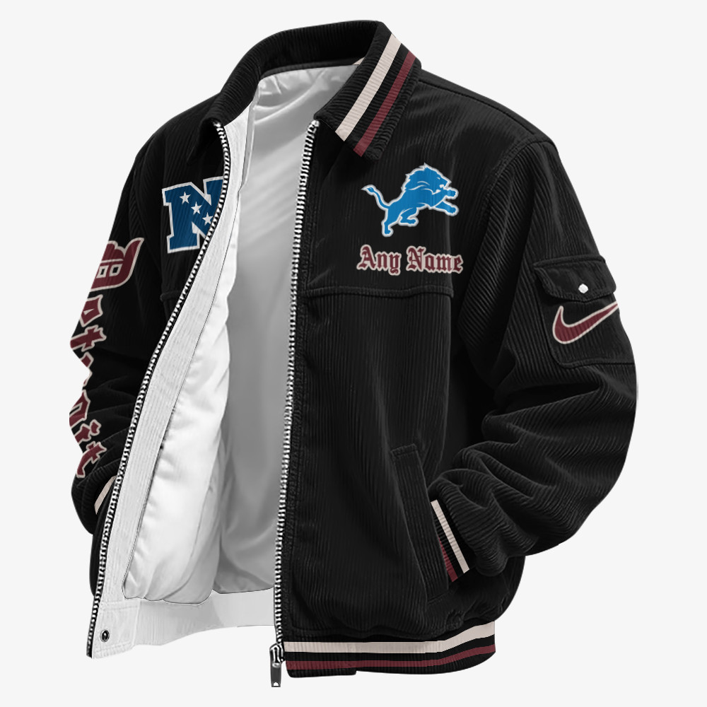 Detroit Lions Touchdown Classic Varsity Jacket PMY4TK