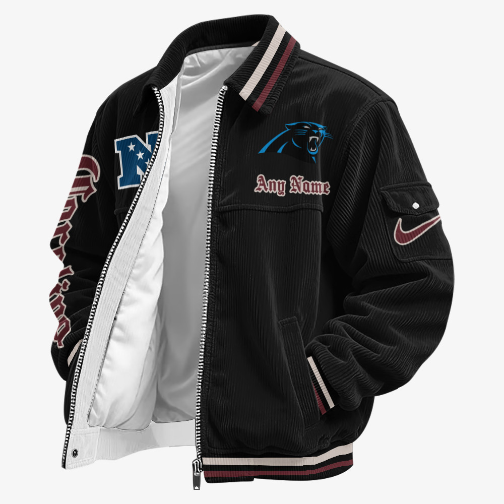 Carolina Panthers Touchdown Classic Varsity Jacket PJPGZE