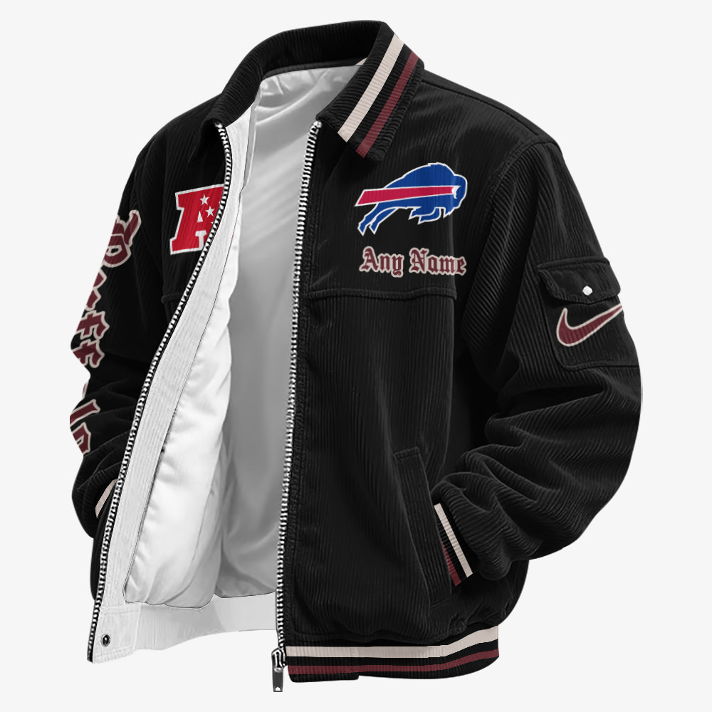 Buffalo Bills Touchdown Classic Varsity Jacket P5K4QW