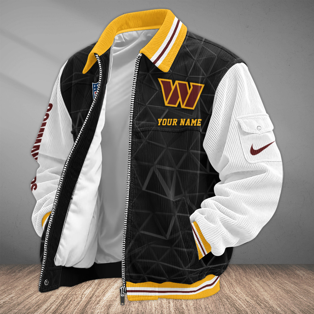 Washington Commanders Touchdown Classic Varsity Jacket PC2PXR
