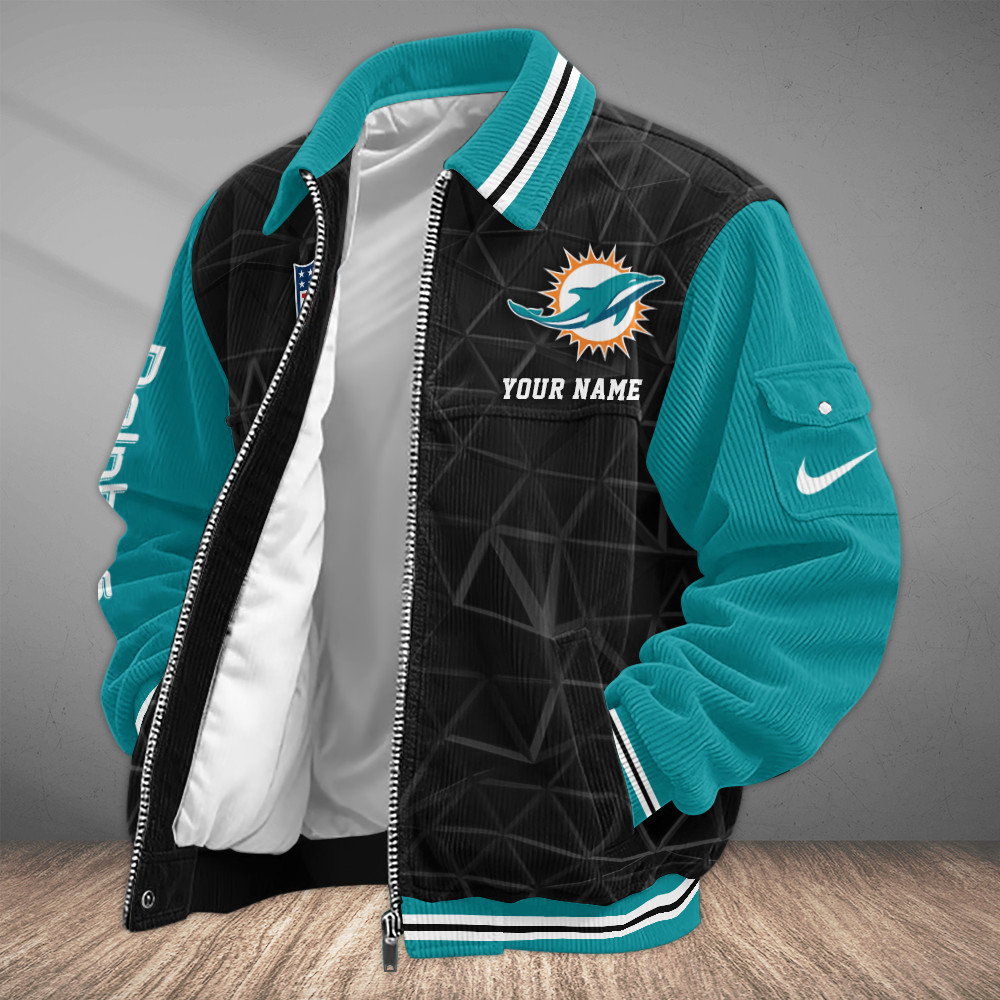 Miami Dolphins Touchdown Classic Varsity Jacket P68XL6