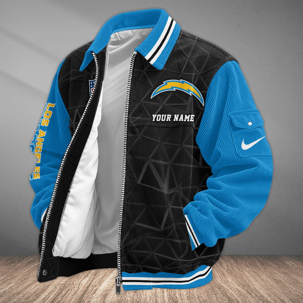 Los Angeles Chargers Touchdown Classic Varsity Jacket PS5WD3