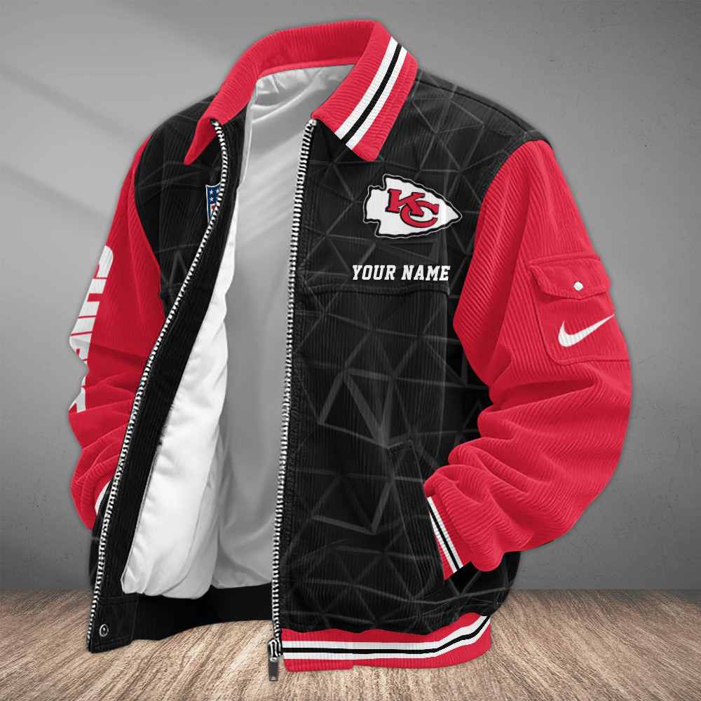 Kansas City Chiefs Touchdown Classic Varsity Jacket PAJV5Q