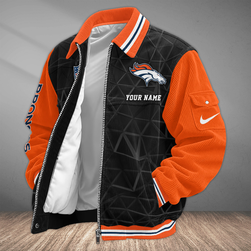 Denver Broncos Touchdown Classic Varsity Jacket P6798K