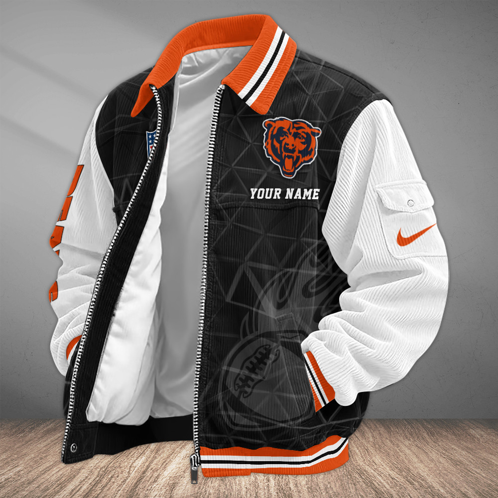 Chicago Bears Touchdown Classic Varsity Jacket P3KYG2