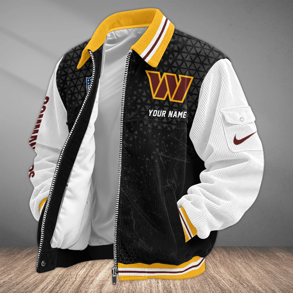 Washington Commanders Touchdown Classic Varsity Jacket P33T3X