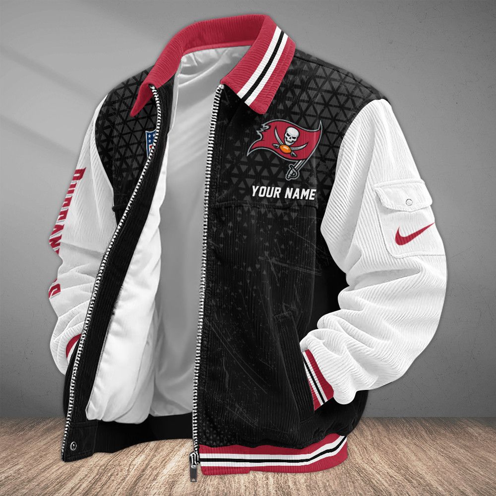 Tampa Bay Buccaneers Touchdown Classic Varsity Jacket PMH7BL