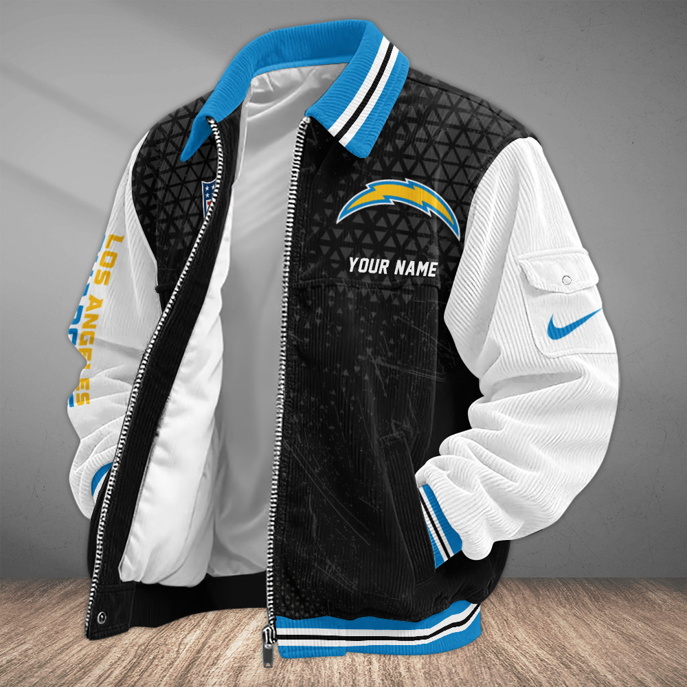 Los Angeles Chargers Touchdown Classic Varsity Jacket P9VK9J