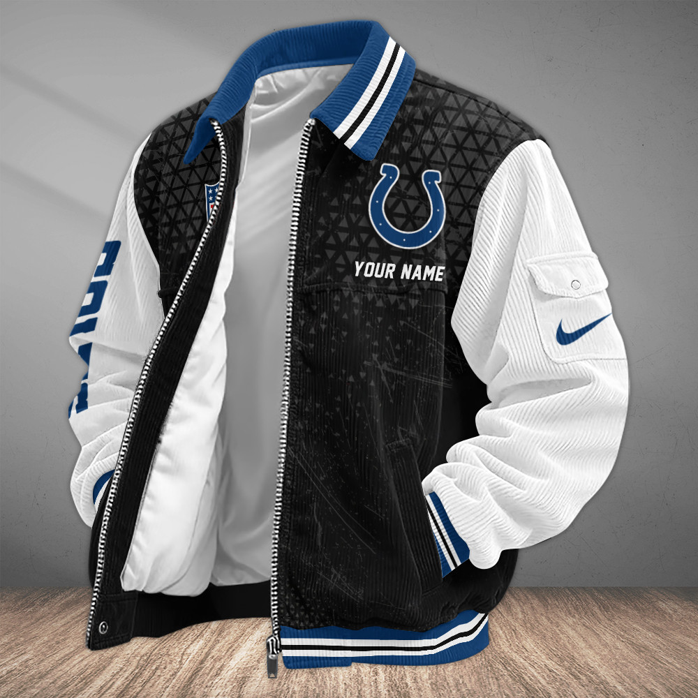 Indianapolis Colts Touchdown Classic Varsity Jacket P8M6MB