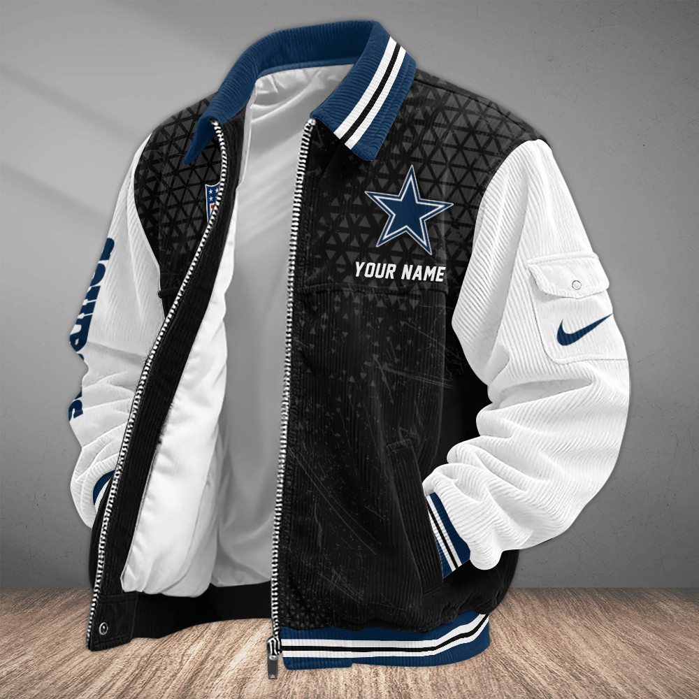 Dallas Cowboys Touchdown Classic Varsity Jacket PKN7XU