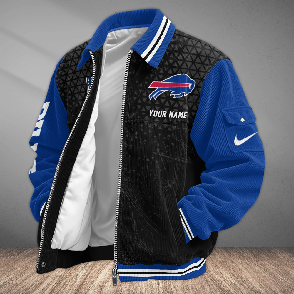 Buffalo Bills Touchdown Classic Varsity Jacket PD9242
