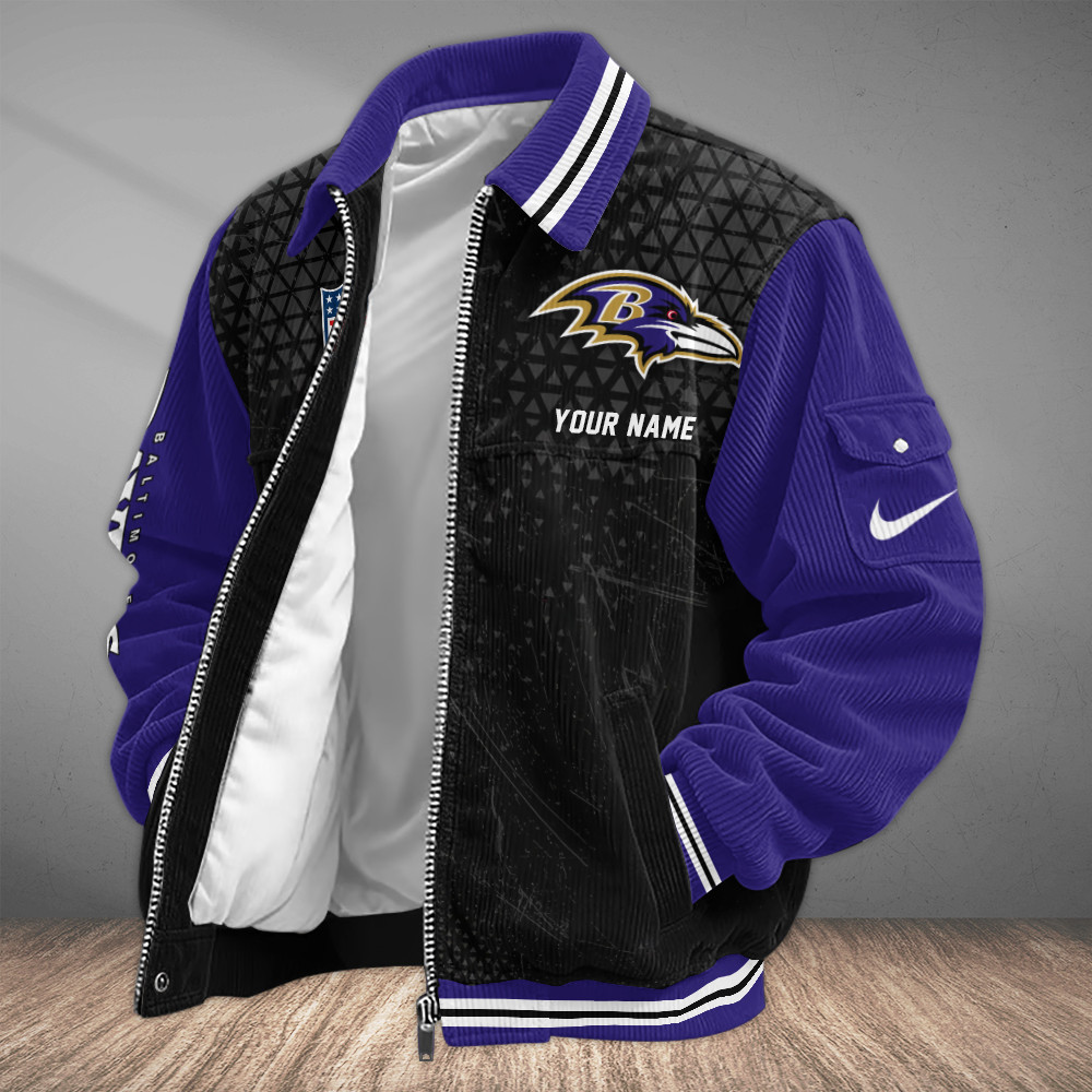 Baltimore Ravens Touchdown Classic Varsity Jacket PFQRJY