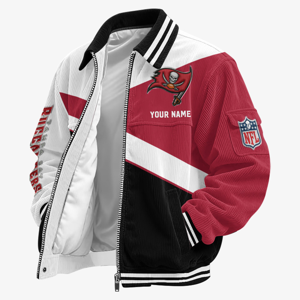 Tampa Bay Buccaneers Touchdown Classic Varsity Jacket PDW62U
