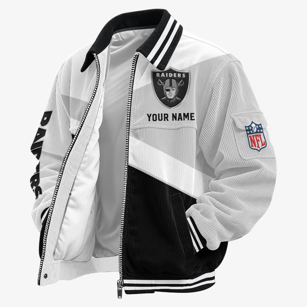 Las Vegas Raiders Touchdown Classic Varsity Jacket P6YDB6