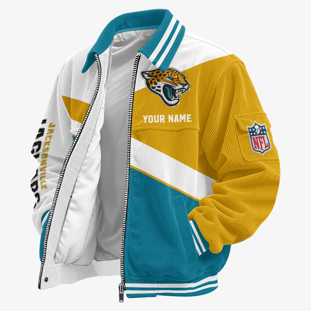 Jacksonville Jaguars Touchdown Classic Varsity Jacket PRMYHF