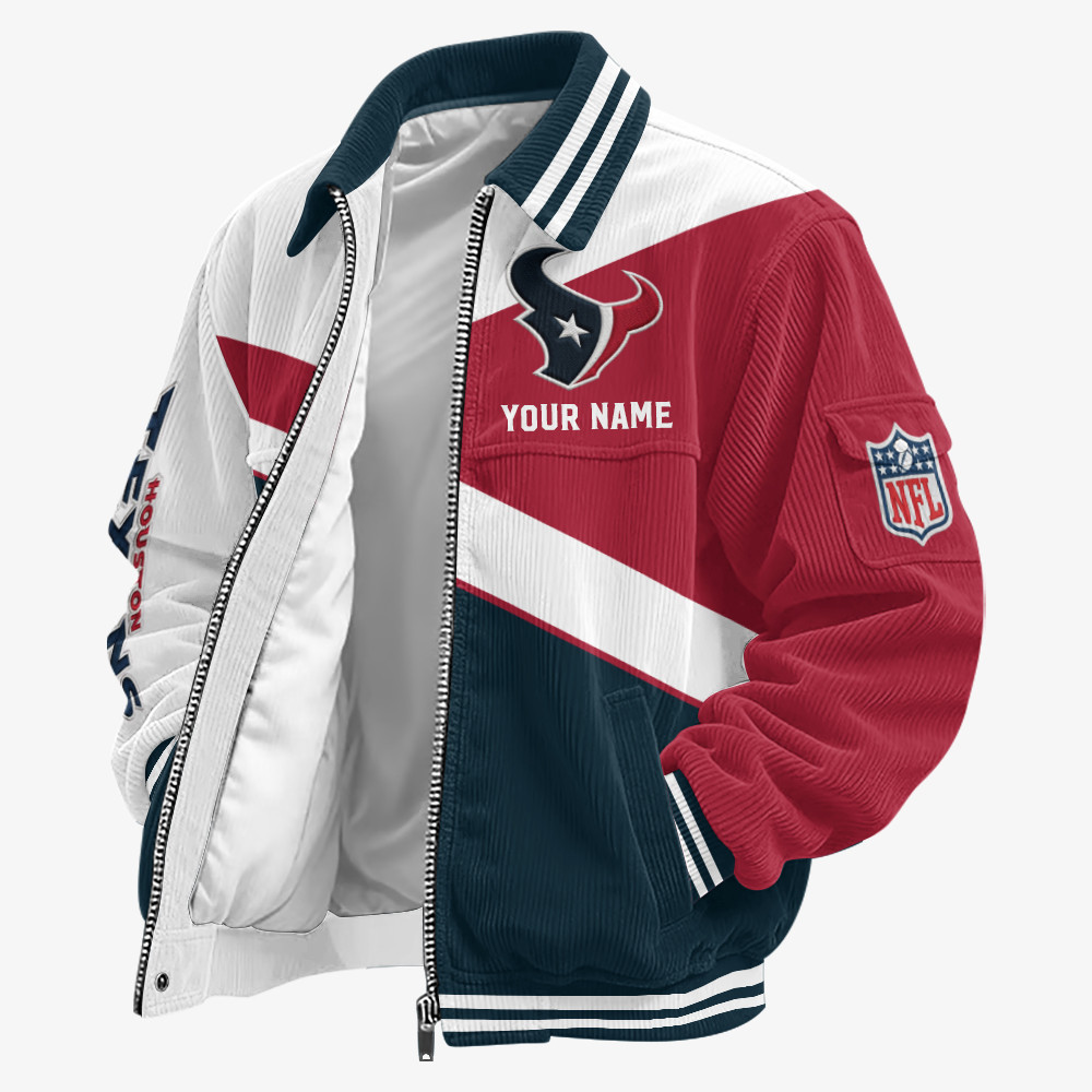 Houston Texans Touchdown Classic Varsity Jacket P7MADZ