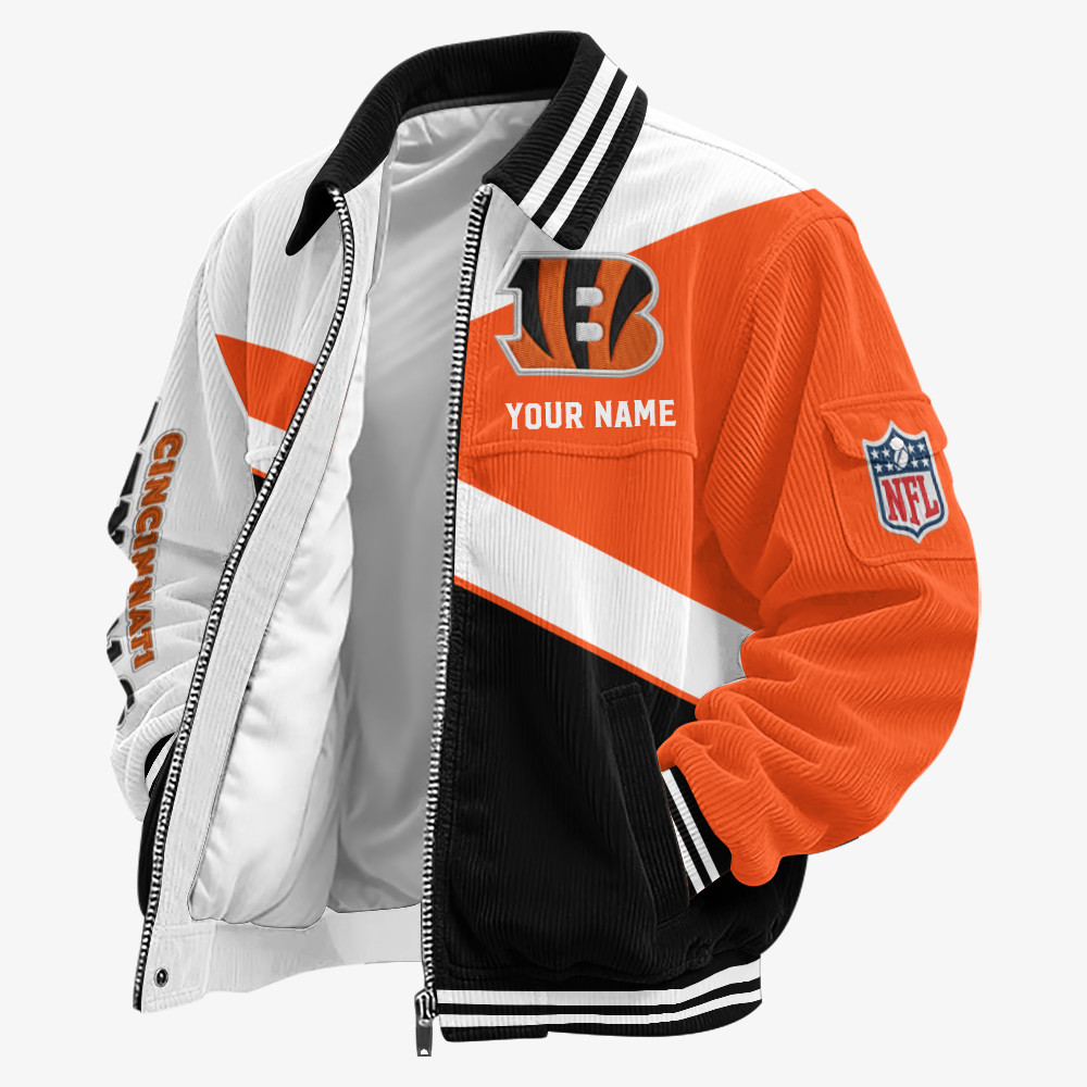 Cincinnati Bengals Touchdown Classic Varsity Jacket PRRMRT