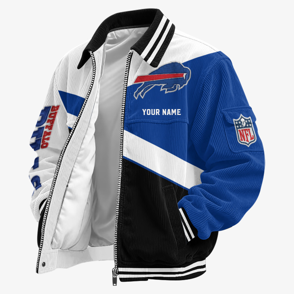 Buffalo Bills Touchdown Classic Varsity Jacket PNHHYH