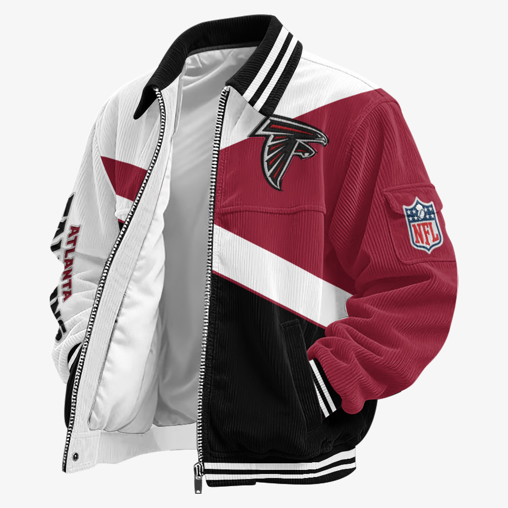 Atlanta Falcons Touchdown Classic Varsity Jacket PXQVSD