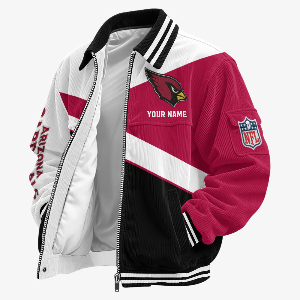 Arizona Cardinals Touchdown Classic Varsity Jacket PPSU62