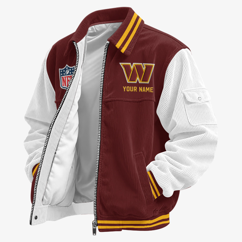 Washington Commanders Touchdown Classic Varsity Jacket PC3H43