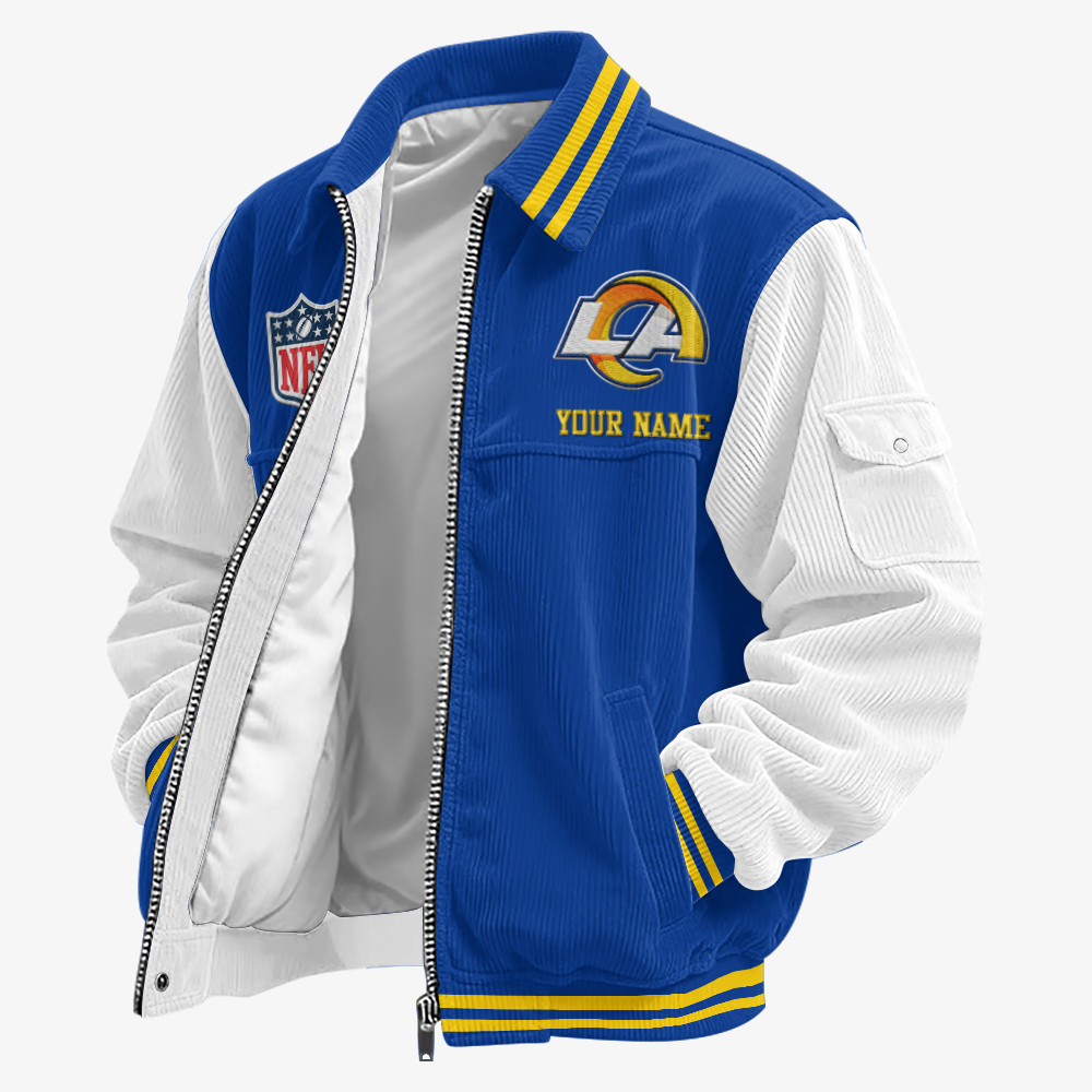Los Angeles Rams Touchdown Classic Varsity Jacket P338LG