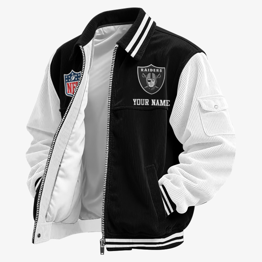 Las Vegas Raiders Touchdown Classic Varsity Jacket PAWC7A