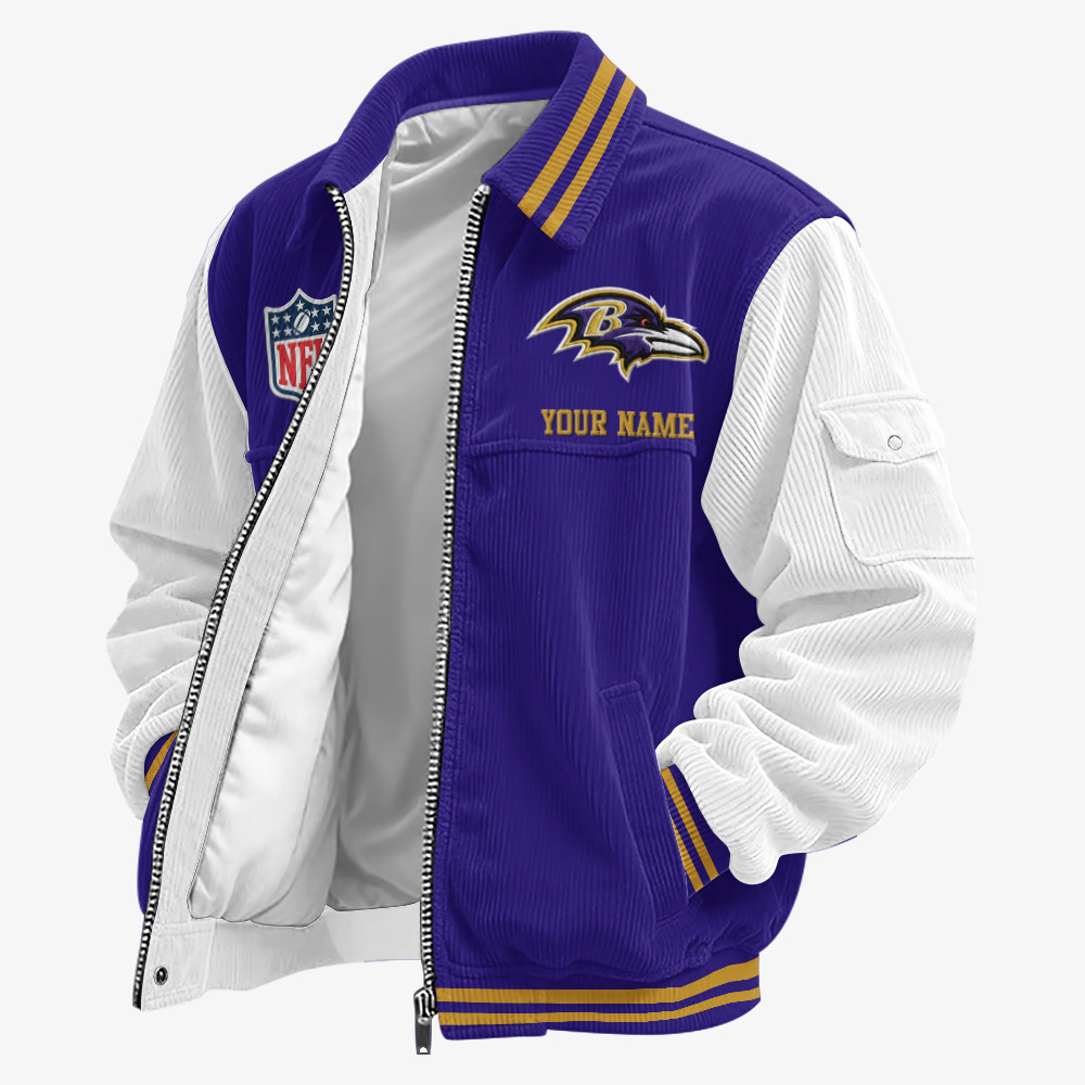 Baltimore Ravens Touchdown Classic Varsity Jacket PT7RXY