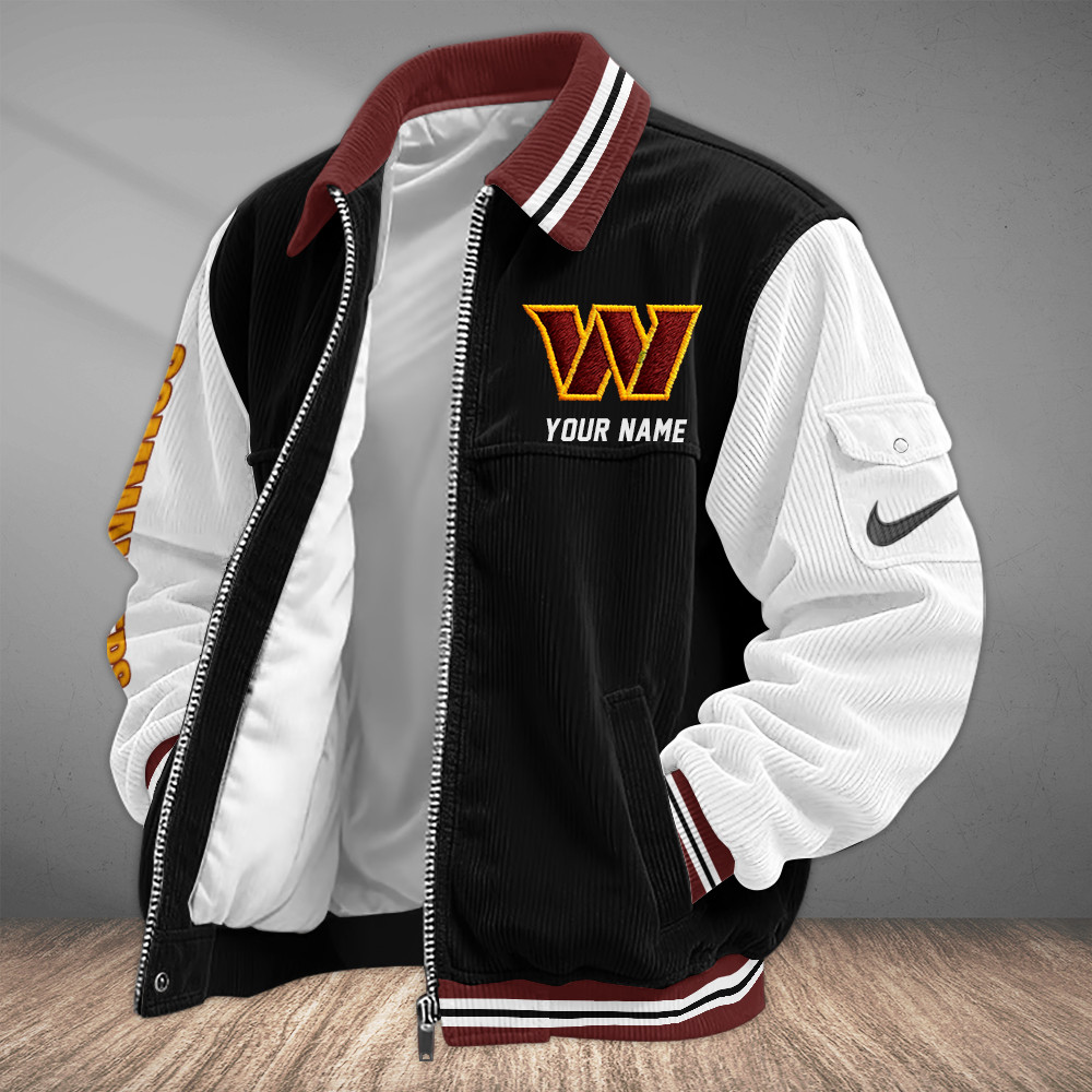 Washington Commanders Touchdown Classic Varsity Jacket PXKFDX
