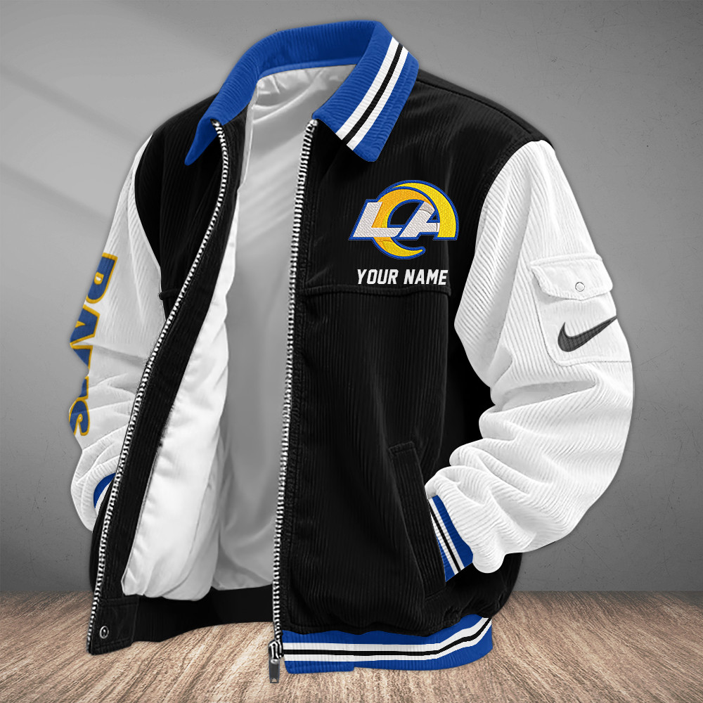 Los Angeles Rams Touchdown Classic Varsity Jacket PVHCJX