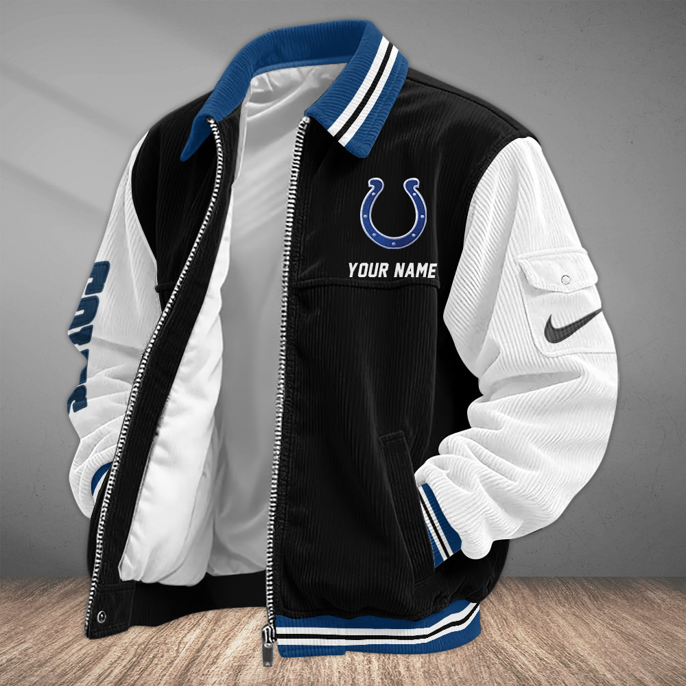 Indianapolis Colts Touchdown Classic Varsity Jacket PKWJ68